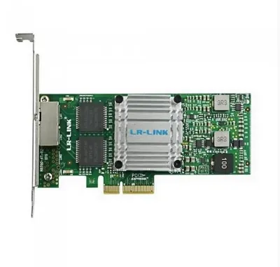 Сетевая карта LR-link LREC9712HT, PCI-E x4, 2×1GbE, Intel i350