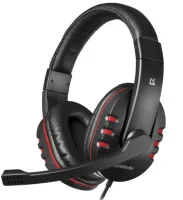 Гарнитура игровая DEFENDER 64113, проводная, 2xJack 3.5мм