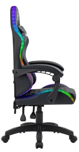 Игровое кресло Energy Черный,RGB,класс 4,PU DEFENDER (64559)
