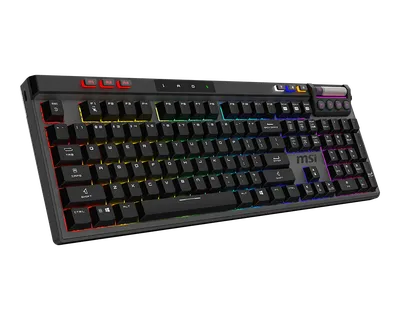 Клавиатура GAMING RU STRIKE PRO W SILENT MSI