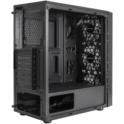 Корпус Exegate EX292859RUS, Miditower, ATX, без БП, RGB, стекло