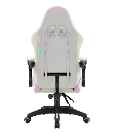 Кресло игровое Defender Energy 64557, экокожа, белый, до 110кг