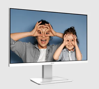9S6-3BA9CH-072 Монитор MSI 23.8" Pro MP2412W белый VA LED 5ms 16:9 HDMI M/M 300cd 178гр/178гр 1920x1080 100Hz  DP FHD 3.