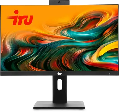 Моноблок iRU 2176000, 23.8", Intel Core i5 12400, DDR5 16 ГБ, SSD 512 ГБ, Win 11 Pro