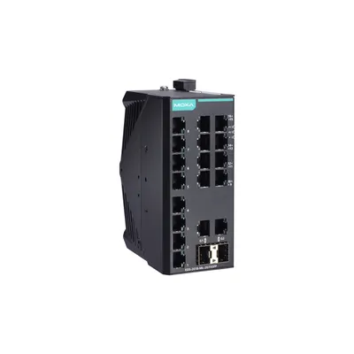 Коммутатор MOXA EDS-2018-ML-2GTXSFP-T, 16×100М, 2×1GbE Combo, -40…+75°C