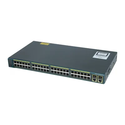 CISCO WS-C2960+48PST-L Catalyst 2960 Plus 48 10/100 PoE + 2 1000BT +2 SFP LAN Base