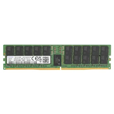 Оперативная память Samsung DDR5  128GB RDIMM 5600 Mbps (2Rx4) ECC Reg 1.1V  (M321RAJA0MB0-CWM)  1  year, OEM
