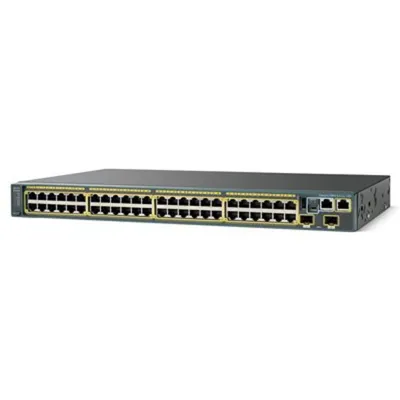 CISCO WS-C2960S-48LPD-L Catalyst 2960S 48 GigE PoE 370W, 2x10G SFP+ LAN Base