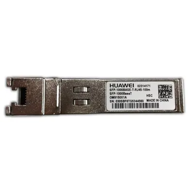 Трансивер Huawei SFP-1000BaseT, SFP 1G, RJ-45, 100м