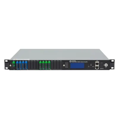 Усилитель оптический Vermax Vermax-NGE-8x21 P, 1 вход, 8×21dBm, CWDM, 1U