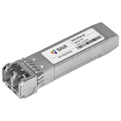 Трансивер SNR SFP28 10/25Gb, SWL, MMF, LC duplex, 850нм, up to 100м (5dB), DDMI (SNR-SFP28-SR)
