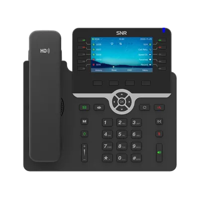 IP-телефон SNR-VP-77-CG-P, 20 SIP-аккаунтова, цветной дисплей, GigE, PoE, без БП