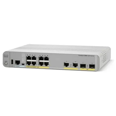 Коммутатор Cisco Catalyst WS-C2960CX-8PC-L (8 портов, PoE)