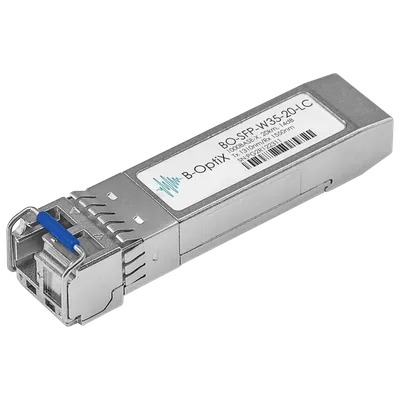 BO-SFP-W35-20-LC Модуль B-OptiX SFP WDM, дальность до 20км LC (14dB), 1310нм