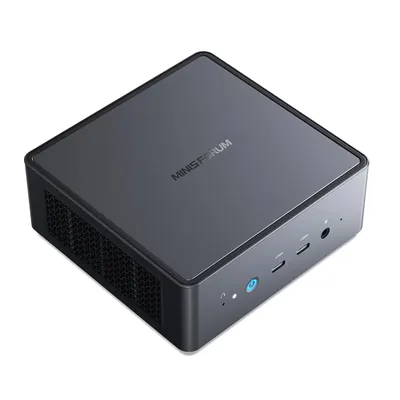 Мини-ПК MINISFORUM UM790 Pro, AMD Ryzen 9 7940HS/Отсутствует DDR5/Отсутствует SSD/AMD Radeon Graphics/Без ОС, черный (UM790PRO/BAREBONE)
