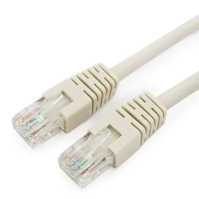 Кабель Cablexpert Патч-корд UTP PP6U-10M, кат.6, 10м, литой, многожильный (серый) {40}