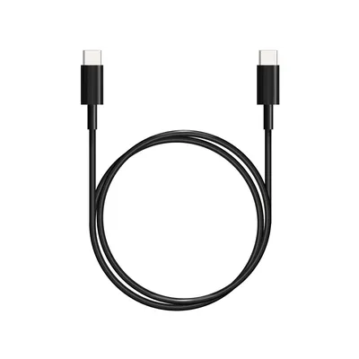 Bion Кабель для зарядки USB Type-C - USB Type-C (CM/CM), 3A, 60W, USB 2.0, 1 м, черный [BXP-CCP-USBC-CMCM-1M-B]