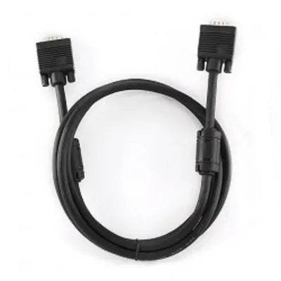 Gembird/Cablexpert CC-PPVGA-6B,  Кабель VGA Premium,15M/15M, 1.8м, тройн.экран, феррит.кольца, чёрный, пакет