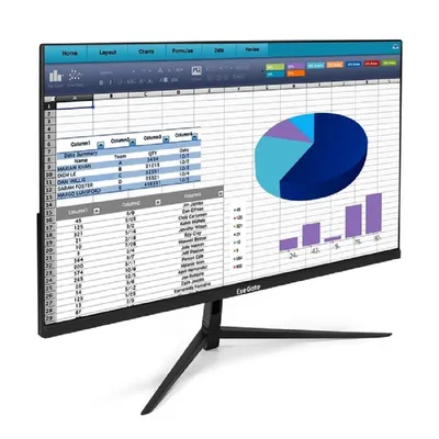 Монитор с аудио 23.8" 120 Гц ExeGate ProSmart EH2407A (IPS LED Grade A+, FHD, 1920x1080@120Гц, 16:9, 250cd/m2, 1000:1, 178°/178°, 3-5ms, audio-out, Speakers, D-Sub, HDMI2.0, DisplayPort, FreeSync, Flicker-free, Low Blue Light, кабель HDMI 1.5м, VESA, регулировка наклона (tilt), черный) <EX299033RUS>