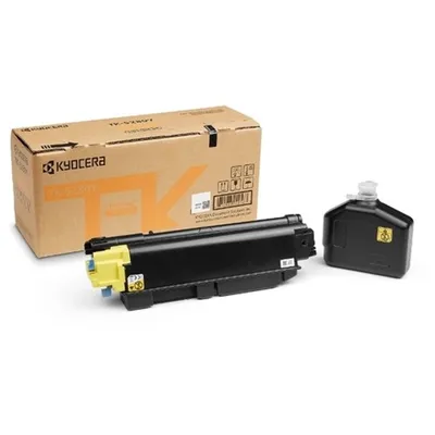 TK-5280Y (1T02TWANL0) Тонер-картридж Kyocera оригинальный, желтый (11 000 стр.) для M6235cidn/M6635, TK-5280Y (1T02TWANL0)