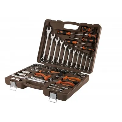 Набор инструмента Ombra OMT55S, 1/4" и 1/2" DR, 55 предметов