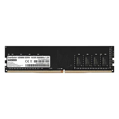 Память Exegate EX288046RUS, DDR4, 16ГБ, 2666МГц