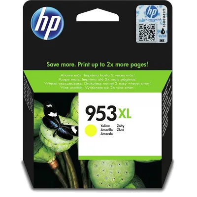 Картридж HP 953XL Yellow для OfficeJet Pro 7720/7730/7740/8210/8710/8720/8725/8730 (1600 стр) ( F6U18AE )