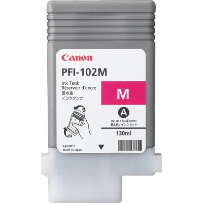 Чернильный контейнер Canon PFI-102M, Magenta, для iPF500/510/600/605