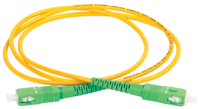Патч-корд ITK FPC09-SCA-SCA-C1L-7M, SM OS2, SC/APC-SC/APC, Simplex, 7м