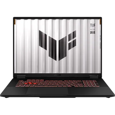Ноутбук/ ASUS TUF A18 FA808UM-S8050 18"(1920x1200 (матовый, 144Hz) IPS)/AMD Ryzen 7  260(3.8Ghz)/16384Mb/512PCISSDGb/noDVD/Ext:nVidia GeForce RTX 5060(8192Mb)/Cam/BT/WiFi/90WHr/war 1y/2.6kg/Jaeger Gray/DOS