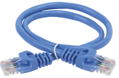 Патч-корд ITK PC03-C5EU-3M-G, кат.5E UTP, 3м, синий