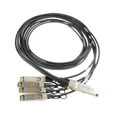 DAC кабель QSFP+ 40G для 4x10G OSNOVO OC-QSFP-4x10G-2M Объединительный DAC кабель QSFP+ 40G для 4х10G. Скорость: 40 Гбит/c. Тип разъема: QSFP+/SFP+. Длина кабеля 2м. Размеры коннектора (ШхВхГ): 11x9x101мм. Рабочая температура: 0…+7