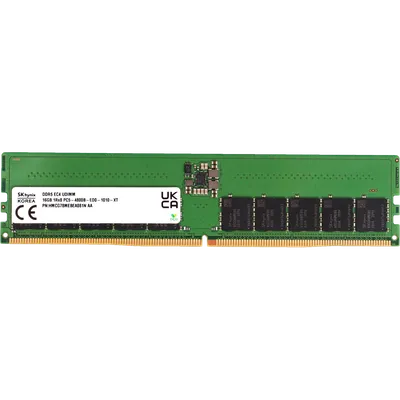 Модуль памяти Hynix 16 ГБ, DDR5 DIMM, ECC, 4800 МГц, 1.1V, HMCG78MEBEA081N