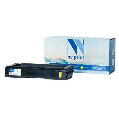 Картридж лазерный NV-Print NV-SP250Y, для Ricoh Aficio SPC250DN/SPC260/SPC261, желтый, 1600 стр.
