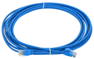 Патч-корд ITK PC03-C5EUL-3M-SL-WT, cat.5E UTP, 3м, синий