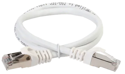 Патч-корд ITK PC08-C6ASL-1M-SC-HC, кат.6A S/FTP, 1м