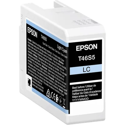 Картридж струйный Epson C13T46S500, T46S, светло-голубой, для SC-P700