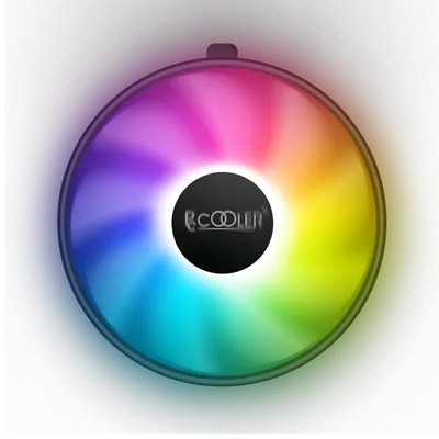 Кулер для процессора PCCooler E126M PRO S775/115X/AM2/2+/AM3/3+/AM4/FM1/FM2/2+ (48 шт/кор, TDP 92W, вентилятор 120мм с PWM, FIXED COLOR FAN, 1000-1800RPM, 29.8dBa) Retail Color Box