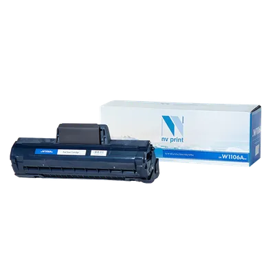 Картридж лазерный NVPrint совместимый NV-W1106A (БЕЗ ЧИПА) (БЕЗ ГАРАНТИИ) для HP 107a/107w/135w/135a/137fnw (1000k)