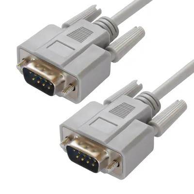 Кабель GCR GCR-DB9CM2M-4m, RS-232 DB9 M/M, 4м, экран