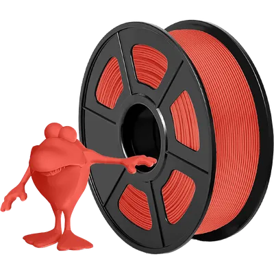 NV-3D-PLA-MATTE-RED Филамент NVPRINT PLA Matte Red для 3D печати диаметр 1.75мм  длина 330 метров масса  1  кг