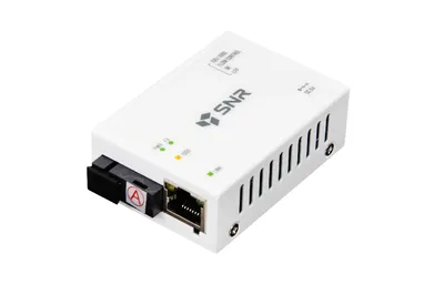 Медиаконвертер SNR Медиаконвертер  10/100/1000-Base-T / 100/1000Base-FX, Tx/Rx: 1310/1550нм