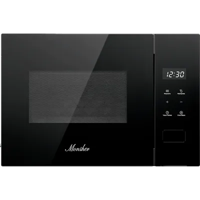 Микроволновая печь Monsher MMH 1115 Noir, встраиваемая, 15 л, 600 Вт, чёрный