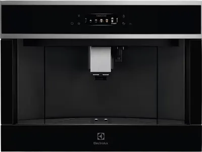 Встраиваемая кофемашина ELECTROLUX/ Кофе-машина автоматическая, сенсорное управление, цвет нержавеющая сталь и черный