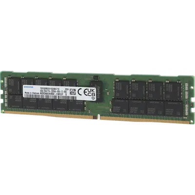 Оперативная память Samsung M393A8G40BB4-CWE, 64ГБ, DDR4, 3200МГц, RDIMM, ECC Reg