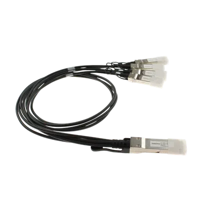 DAC кабель QSFP+ 40G для 4x10G OSNOVO OC-QSFP-4x10G-1M Объединительный DAC кабель QSFP+ 40G для 4х10G. Скорость: 40 Гбит/c. Тип разъема: QSFP+/SFP+. Длина кабеля 1м. Размеры коннектора (ШхВхГ): 11x9x101мм. Рабочая температура: 0…+7