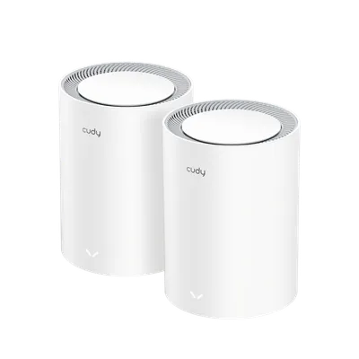 Wi-Fi Mesh-система/ AX3000 Wi-Fi 6 Mesh 2.5G Solution 2-Pack, Dual-Band,  Chipset MT7981BA+MT7976CN+RTL8221B, 802.11ax/ac/a/b/g/n,  2402Mbps at 5GHz + 574Mbps at 2.4GHz,  2.5G WAN+GE LAN, 5 internal antennas,  MU-MIMO, DDNS, Zerotier/Wireguard/OpenVPN/IPSec/L2TP/PPTP VPN, DNS over Cloudflare/Google/Quad9, IPv6, Seamless Roaming, WPA3, TR069/TR098/TR111/TR181,easyMesh R3 Optional,  Ver 2.0, Cudy Mesh, Cudy APP