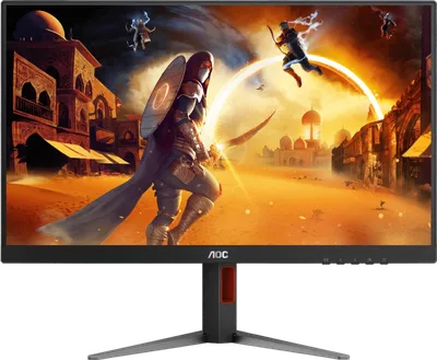 Монитор 27" AOC Q27G4/D  IPS, 2560x1440, 200Hz, 1ms, 450сd/m, 1200:1, HDR10 | HDMI(2.0), DP(1.4) | HAS, Pivot, Swivel, InPSU, Vesa 100, Black/Red