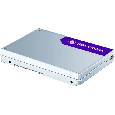 Накопитель SSD Solidigm D7-P5620 Series, 3200Gb, U.2(2.5" 15мм), NVMe, PCIe 4.0 x4, TLC, R/W 6700/3600Mb/s, IOPs 1 000 000/341 000, TBW 17500, DWPD 3 (12 мес.)