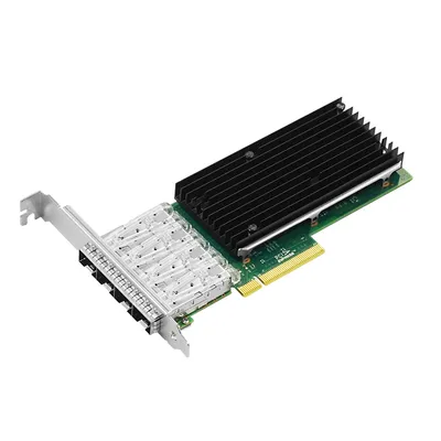 Сетевой адаптер LR-link LREC9804BF-4SFP+, PCIe 3.0 x8, 4×SFP+ 10G